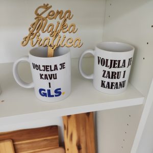 personalizirana šalica s natpisom po želji